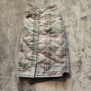 Horny Toad Quilted Birddog Skirt Size 8